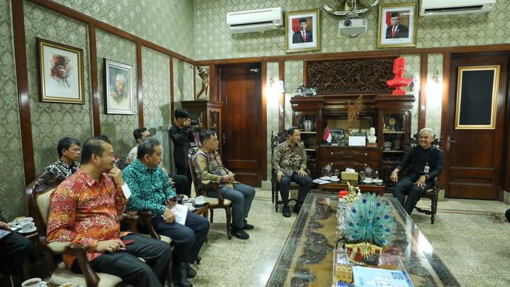 Temui Ganjar, LKPP RI Jadikan Provinsi Jateng Percontohan Konsolidasi Pengadaan Barang