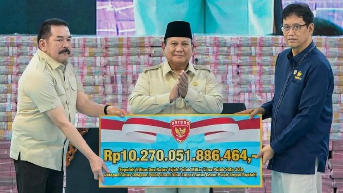 Prabowo Tegaskan Kekayaan Alam Harus Kembali untuk Rakyat, Negara Kantongi Rp10,2 Triliun dari Satgas PKH