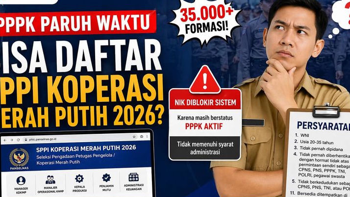 Apakah PPPK Paruh Waktu Bisa Daftar SPPI Koperasi Merah Putih 2026?