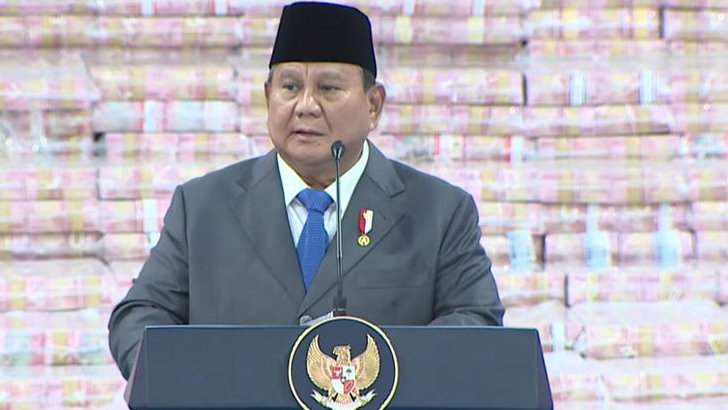 Fantastis Uang Segunung Rp31 T Kembali ke Negara, Prabowo Sebut Bisa Renovasi 500 Ribu Rumah