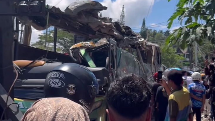 Polisi Selidiki Penyebab Kecelakaan Bus ALS di Padang Panjang  Tewaskan 12 Penumpang