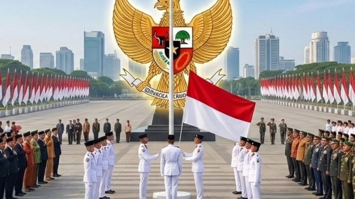 Kobarkan Semangat Bela Negara, Kementerian Pertahanan Gelar Upacara Khidmat Hari Lahir Pancasila