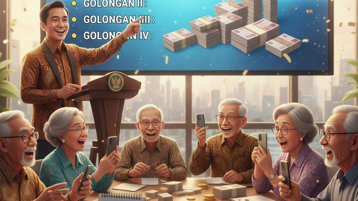 Ini Besaran Gaji Pensiunan PNS per 1 Desember 2025, Cek Golongan Anda!