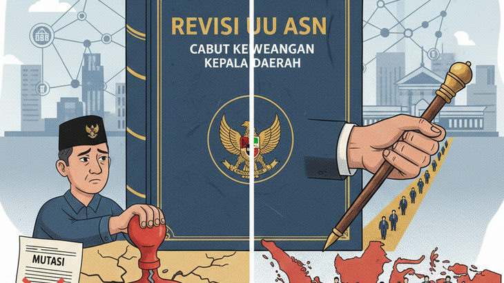 Revisi UU ASN Cabut Kewenangan Kepala Daerah, Mutasi Pejabat Kini Dikendalikan Pusat?