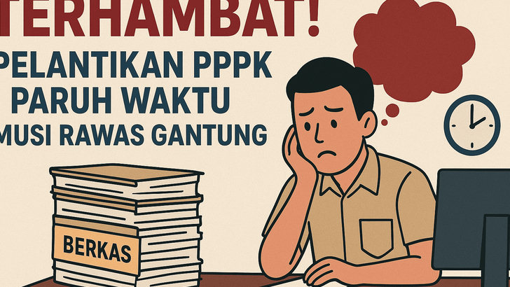 Terhambat! Pelantikan PPPK Paruh Waktu Musi Rawas Gantung, Berkas Masih Antre Diproses di BKN!