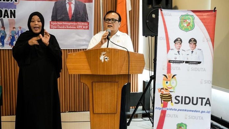 Penyandang Disabilitas Punya Hak untuk Bekerja, Pemko Medan Sosialisasikan ULD Ketenagakerjaan