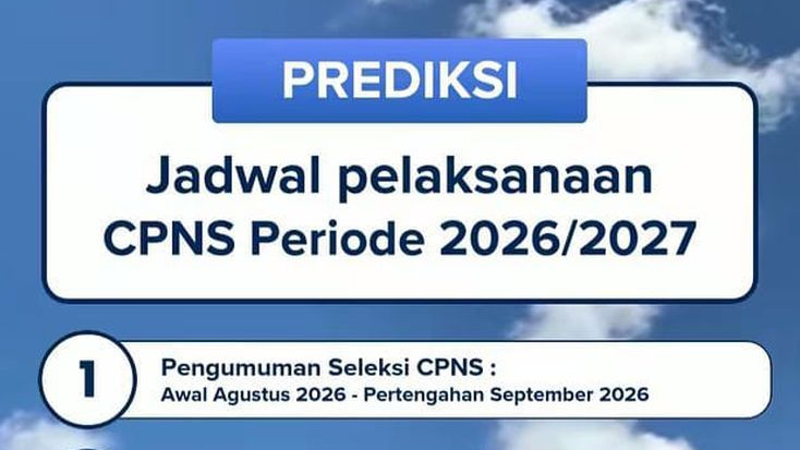 Prediksi Jadwal CPNS 2026/2027 Beredar, Pendaftaran Diperkirakan Mulai Awal Agustus 2026