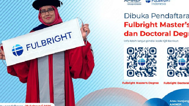 Kesempatan Emas Kuliah S3 di AS Lewat Beasiswa Fulbright, Pendaftaran Hingga Februari 2026