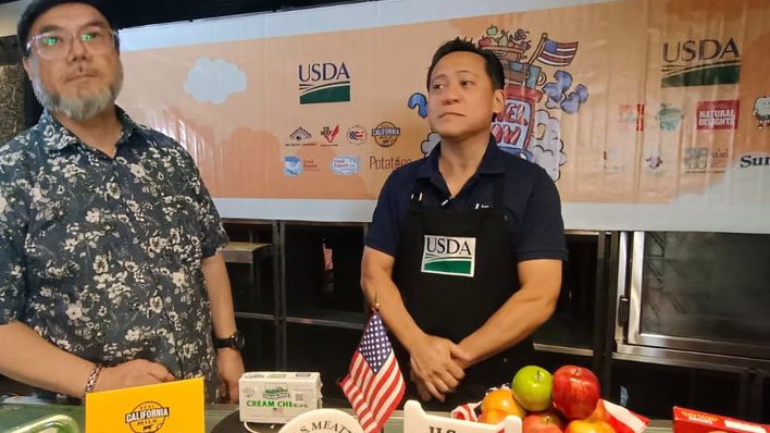 USDA Travel Show, Perkenalkan Produk Pertanian dan Olahan Makanan Paman Sam Ke Kota Medan