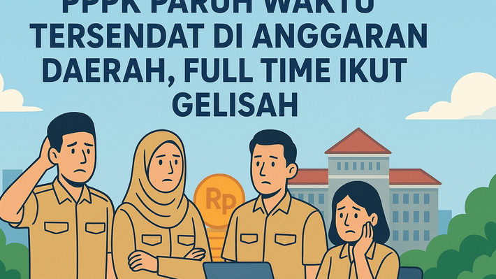 PPPK Paruh Waktu Tersendat di Anggaran Daerah, Full Time Ikut Gelisah