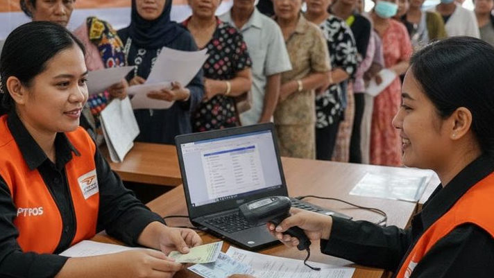 Penerima Baru Belum Tercover Bank Himbara? Bansos 2025 Bisa Diambil Langsung di PT Pos Indonesia