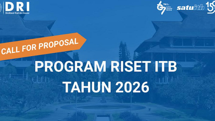 ITB Buka Program Riset Kolaborasi Internasional 2026, Dosen Bisa Dapat Dana hingga Rp150 Juta