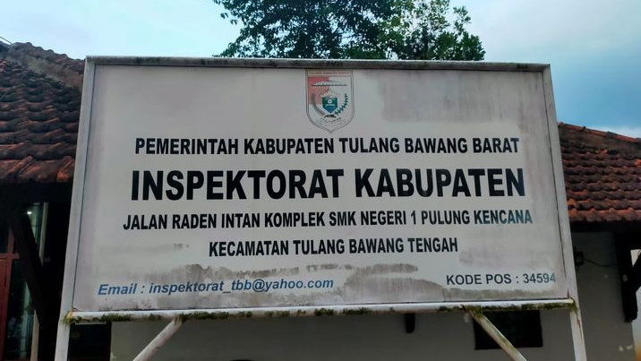 Kepala Tiyuh Jaya Murni Bakal Dipanggil Inspektorat Terkait Proyek Jalan Onderlagh