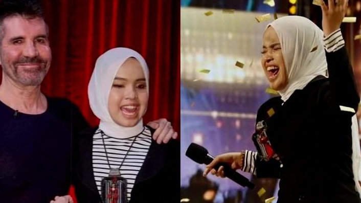 Penyanyi Tunanetra Asal Indonesia Dapat Golden Buzzer America's Got Talent dari Simon Cowell