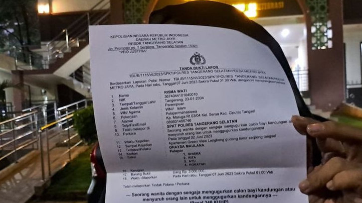 Penyidikan Kasus Siswa SMA Asal Ciputat yang Dihamili Oknum Guru, Kini Kasusnya Dibantu Polda Metro Jaya