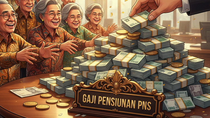 Pencairan Gaji Pensiunan Dimulai 1 Desember, Golongan Ini Tetap Dapat Nominal Paling Kecil