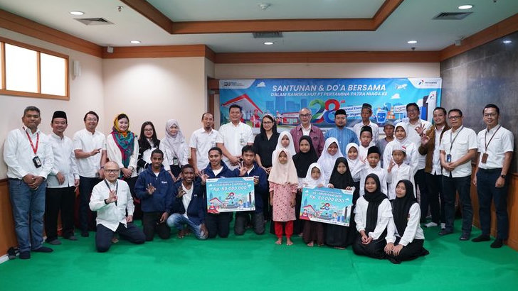 Inovasi Energi Bagi Negeri, Pertamina Patra Niaga JBB Berbagi Berkah di Ulang Tahun ke-28