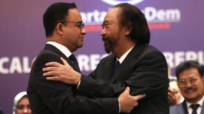 Sebelum Tancap Gas ke Cikaes Bertemu SBY, Anies Baswedan Bertemu Surya Paloh Selama 4 Jam