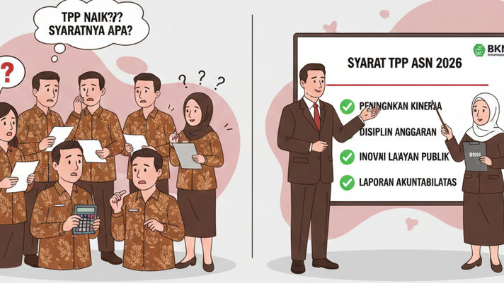 Ini 4 Prasyarat Kenaikan TPP ASN 2026 Untuk Pemda, Dari Kemendagri Yang Tak Boleh Diabaikan