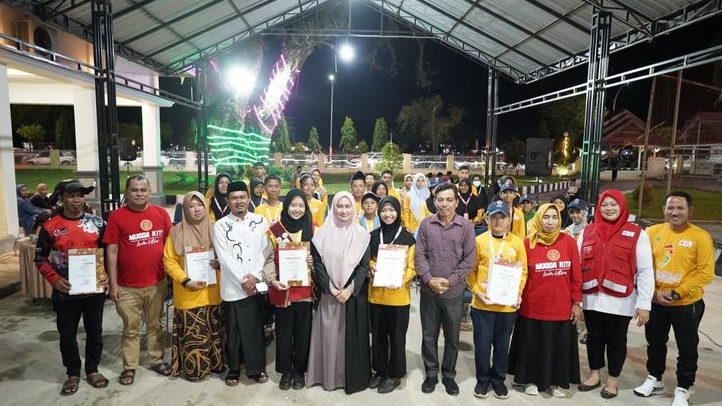 Bupati Indah Apresiasi PMI Luwu Utara Raih Dua Emas pada Jumbara di Malino