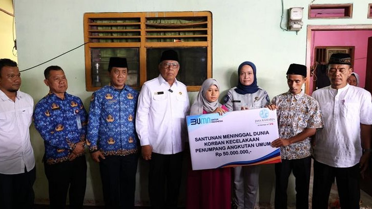 Keluarga Korban Meninggal Bus Wisata di Guci Dapat Santunan Rp50 Juta