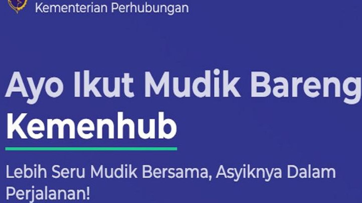 Pendaftaran Mudik Gratis Bareng Kemenhub 2024 Kembali Dibuka, Begini Caranya