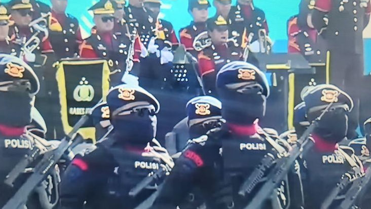 Prabowo Ajak Anggota Polri Jaga Kepercayaan Rakyat dan Mendahulukan Kepentingan Bangsa