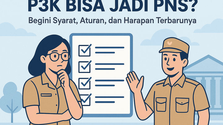 PPPK Bisa Jadi PNS? Begini Syarat, Aturan, dan Harapan Terbarunya