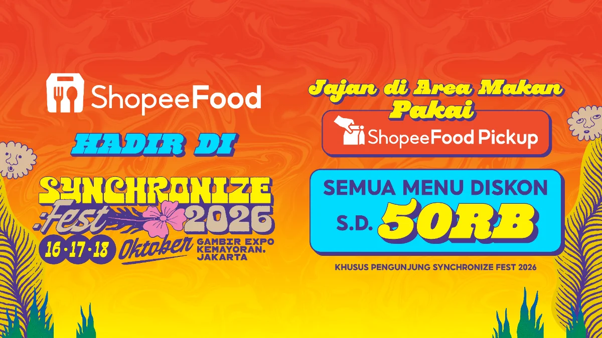 Penikmat Musik Merapat! Kulineran di Synchronize Fest Tahun Ini Bisa Skip Antre, Begini Caranya