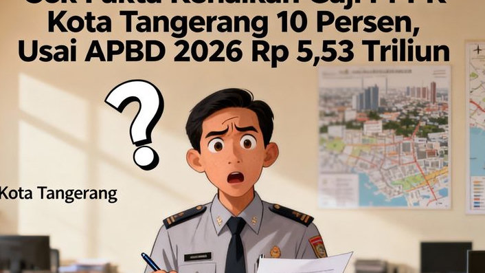 Cek Fakta Kenaikan Gaji PPPK Kota Tangerang 10 Persen, Usai APBD 2026 Rp 5,53 Triliun