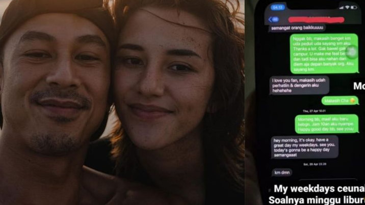 Pasangan Artis Panutan Kembali Diguncang Isu Selingkuh, Dahlia Poland Unggah Chat Mesra Fandy Christian dengan Perempuan Lain