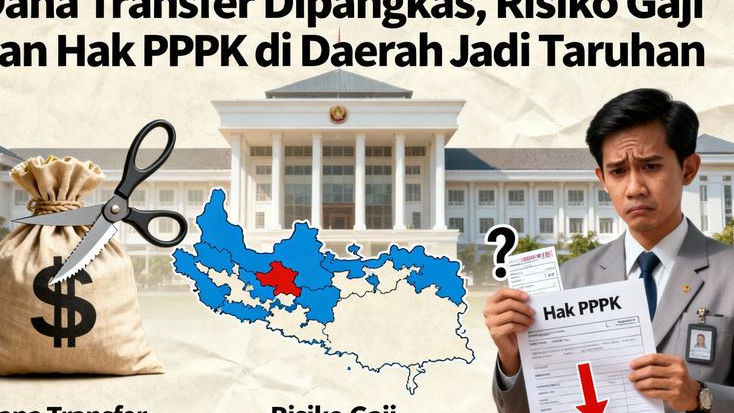 Dana Transfer Dipangkas, Risiko Gaji dan Hak PPPK di Daerah Jadi Taruhan