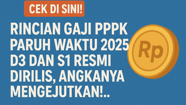 Cek di Sini! Rincian Gaji PPPK Paruh Waktu 2025 D3 dan S1 Resmi Dirilis, Angkanya Mengejutkan!