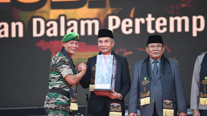 HUT ke-78 Kodam III Siliwangi, Bey Machmudin Apresiasi Kontribusi TNI dalam Pembangunan Jabar