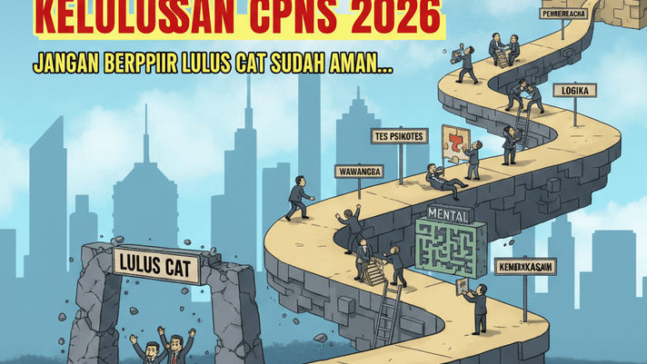 Tes Psikotes Jadi Penentu Kelulusan CPNS 2026 Jangan Berpikir Lulus CAT Sudah Aman