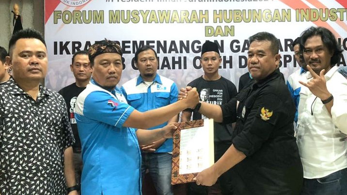 GBB dan SPN Bentuk Struktur di Tingkat Perusahaan Kawal Pemenangan Ganjar di Jabar
