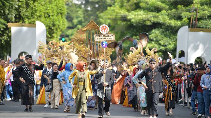 KKJ-PKJB 2023, Atalia: Helaran Wujud Kreativitas Masyarakat Jawa Barat