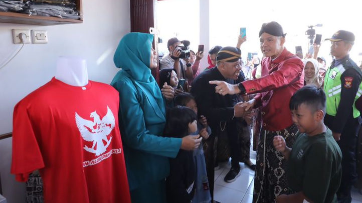 Peringati Hari Pancasila, Ganjar Resmikan Alun-Alun Pancasila di Boyolali