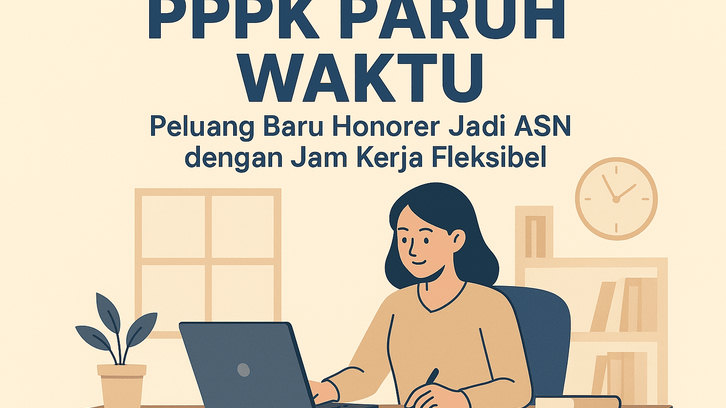PPPK Paruh Waktu, Peluang Baru Honorer Jadi ASN dengan Jam Kerja Fleksibel