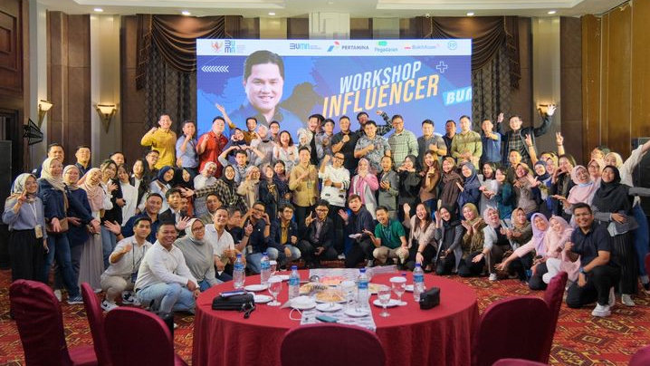 Erick Thohir Ajak Influencer BUMN Kalimantan perkuat Mindset untuk Hasilkan Komunikasi Tepat Sasaran