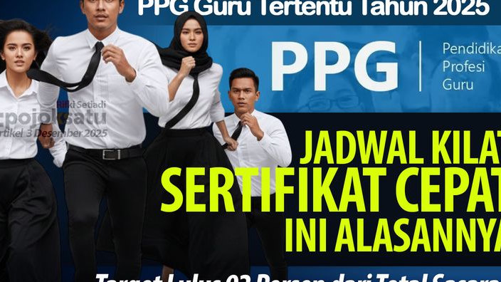JADWAL KILAT PPG Guru Tertentu Tahap 5 Tahun 2025, Mengapa Sertifikasi Bisa Selesai Hanya dalam 15 Hari? Simak Penjelasan ALASAN PERCEPATAN Ini