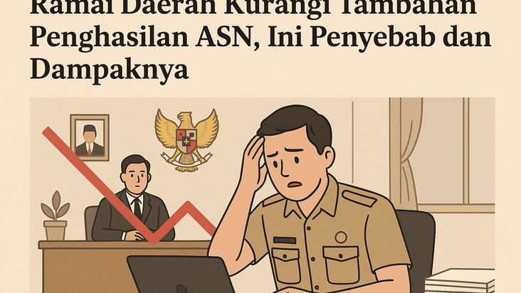 Ramai Daerah Kurangi Tambahan Penghasilan ASN, Ini Penyebab dan Dampaknya