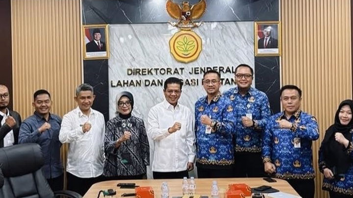 Antisipasi Kekeringan, Bupati Bandung Koordinasi ke Kementan Perkuat Irigasi Pertanian