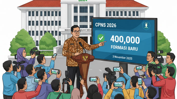 Belum Dibuka Resmi, BKN Bocorkan Sinyal CPNS 2026 Bakal Hadirkan 400 Ribu Formasi ASN Baru