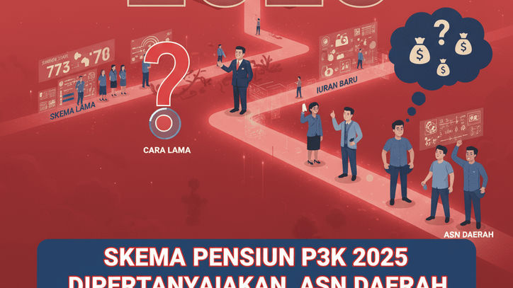 Skema Pensiun PPPK 2025 Dipertanyakan, ASN Daerah Khawatir Risiko Iuran Baru, Ini Penjelasannya