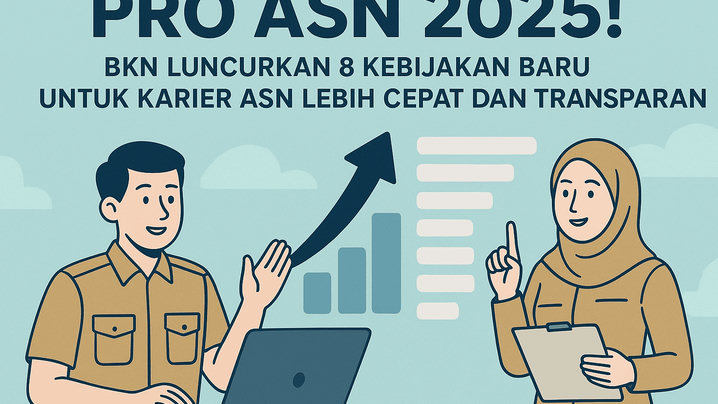 Pro ASN 2025!  BKN Luncurkan 8 Kebijakan Baru untuk Karier ASN Lebih Cepat dan Transparan