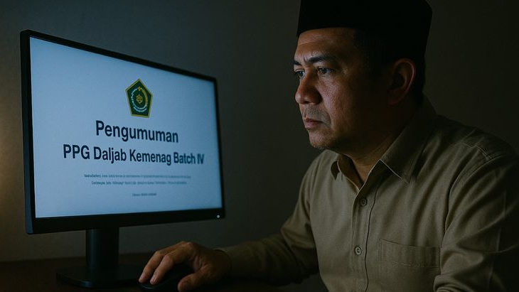 Menjelang 17 November, 2025 Guru Deg-degan Menanti Pengumuman PPG Daljab Kemenag Batch IV! Siapa yang Lolos Besok?