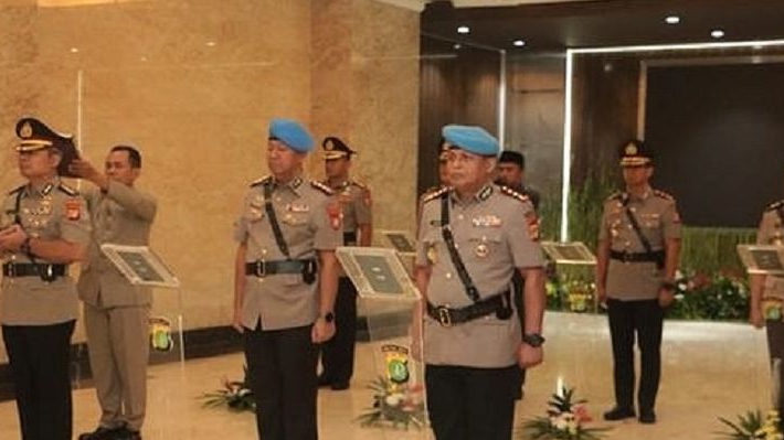 Kapolda Metro Jaya Lantik 4 Pejabat Baru, Ada Dirreskrimsus sampai Kabid Propam