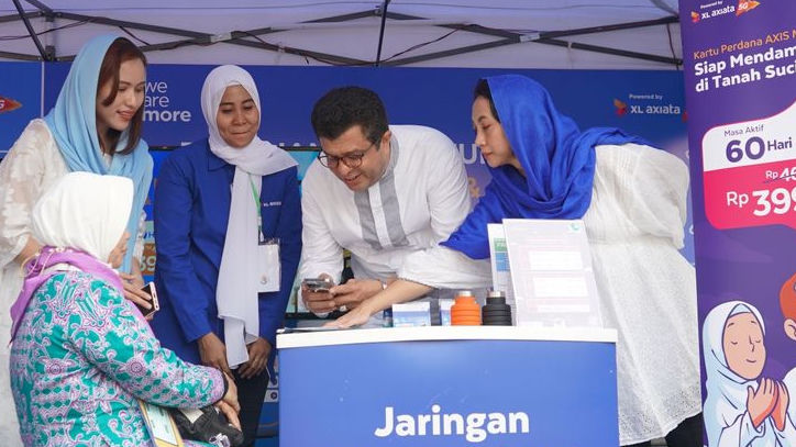 XL Axiata Luncurkan Kartu Perdana XL Haji Rp 399 Ribu Kuota 10GB