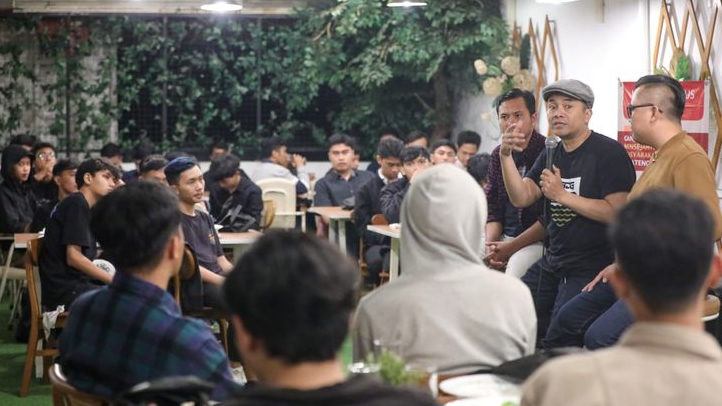 Ganjartivity Gelar Ngadawuh Ganjar Bareng Anak Muda Bandung